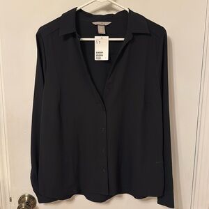NWT H&M button up blouse